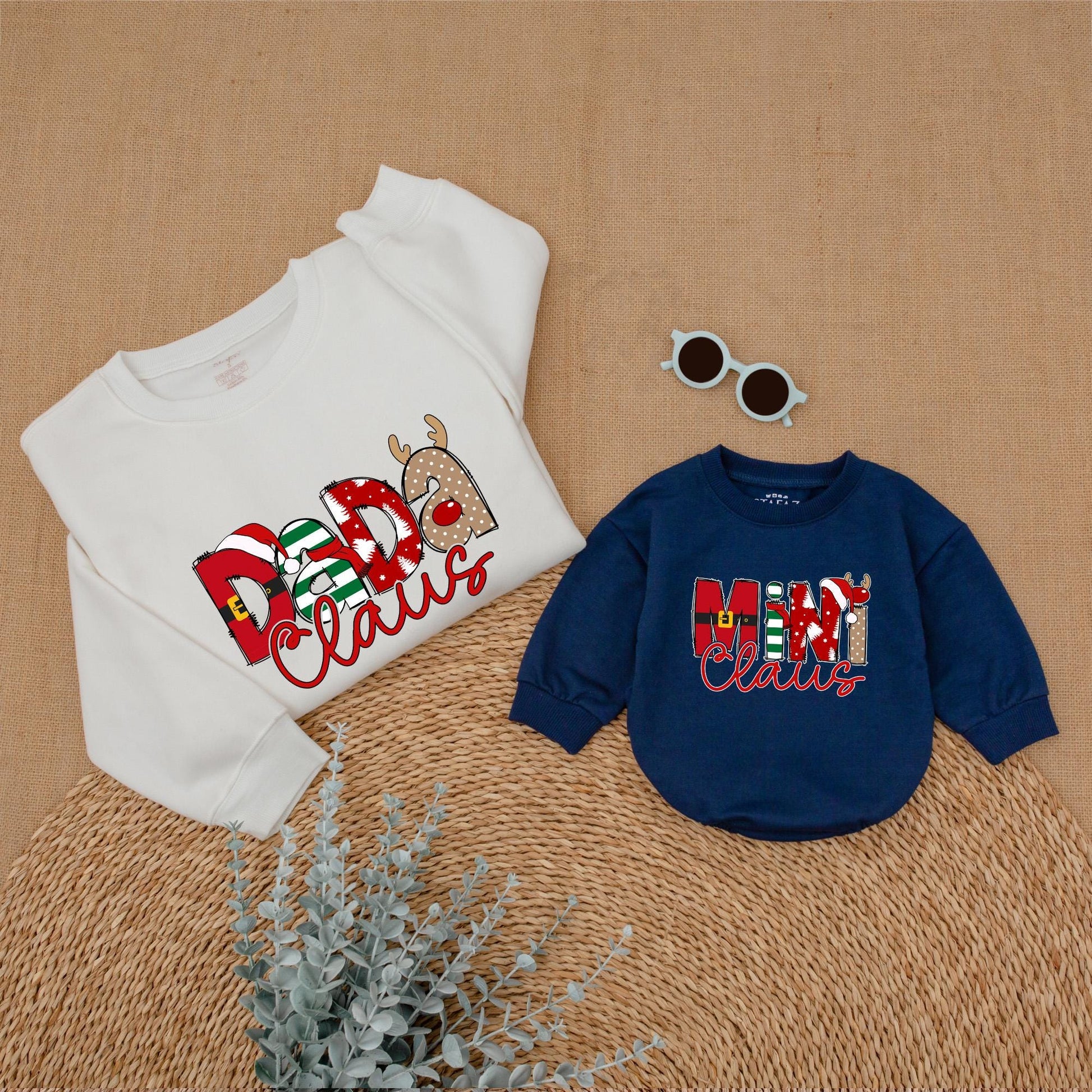 Matching Family Christmas Sweaters: Mama and Mini Holiday Outfits