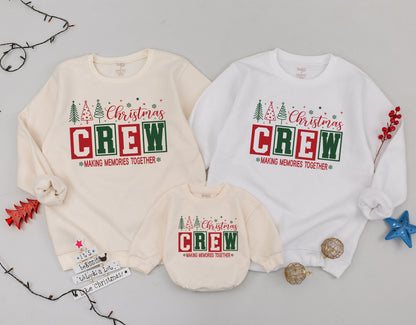 Matching Family Christmas Sweatshirts: Mommy & Me Holiday Outfit