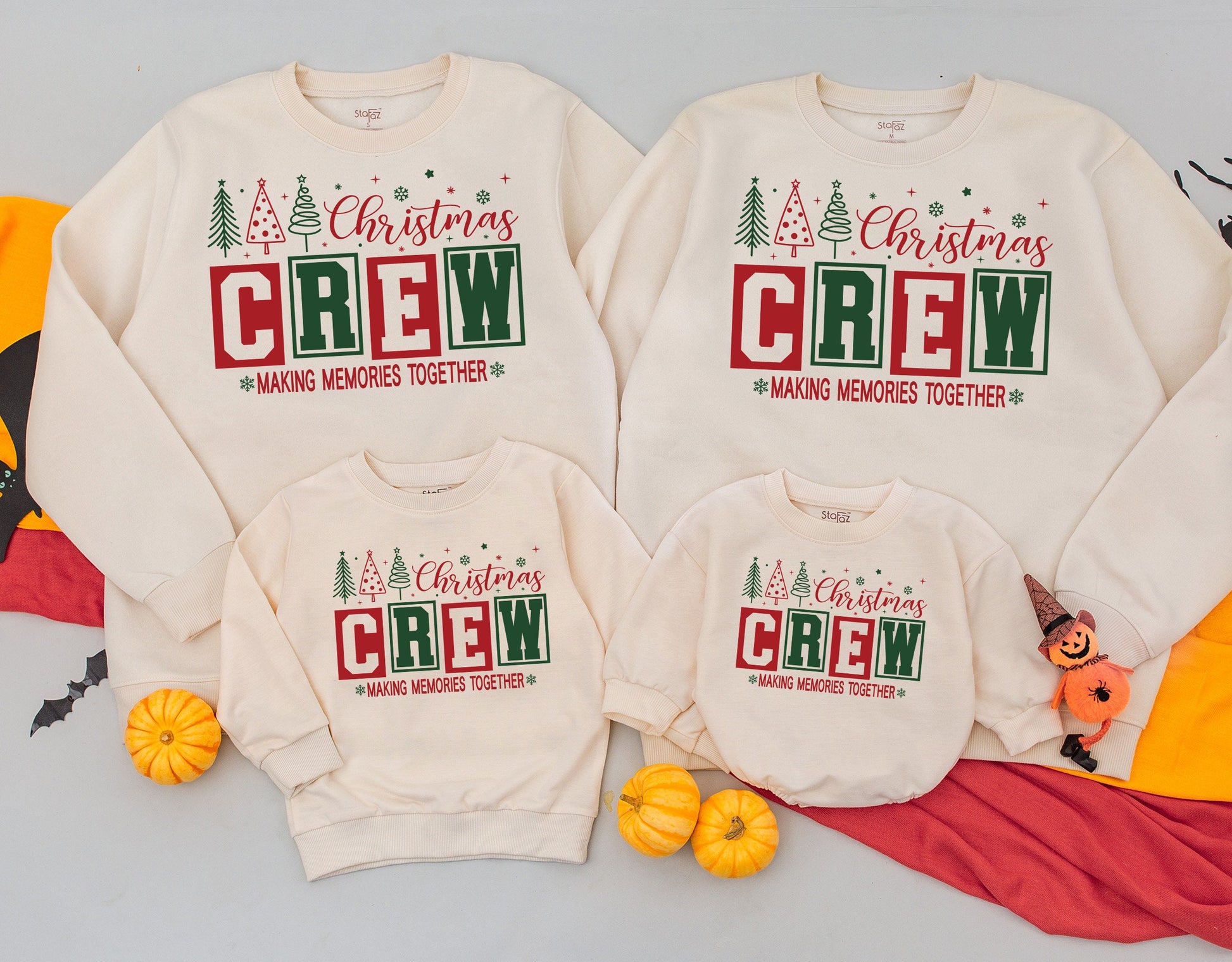 Matching Family Christmas Sweatshirts: Mommy & Me Holiday Outfit