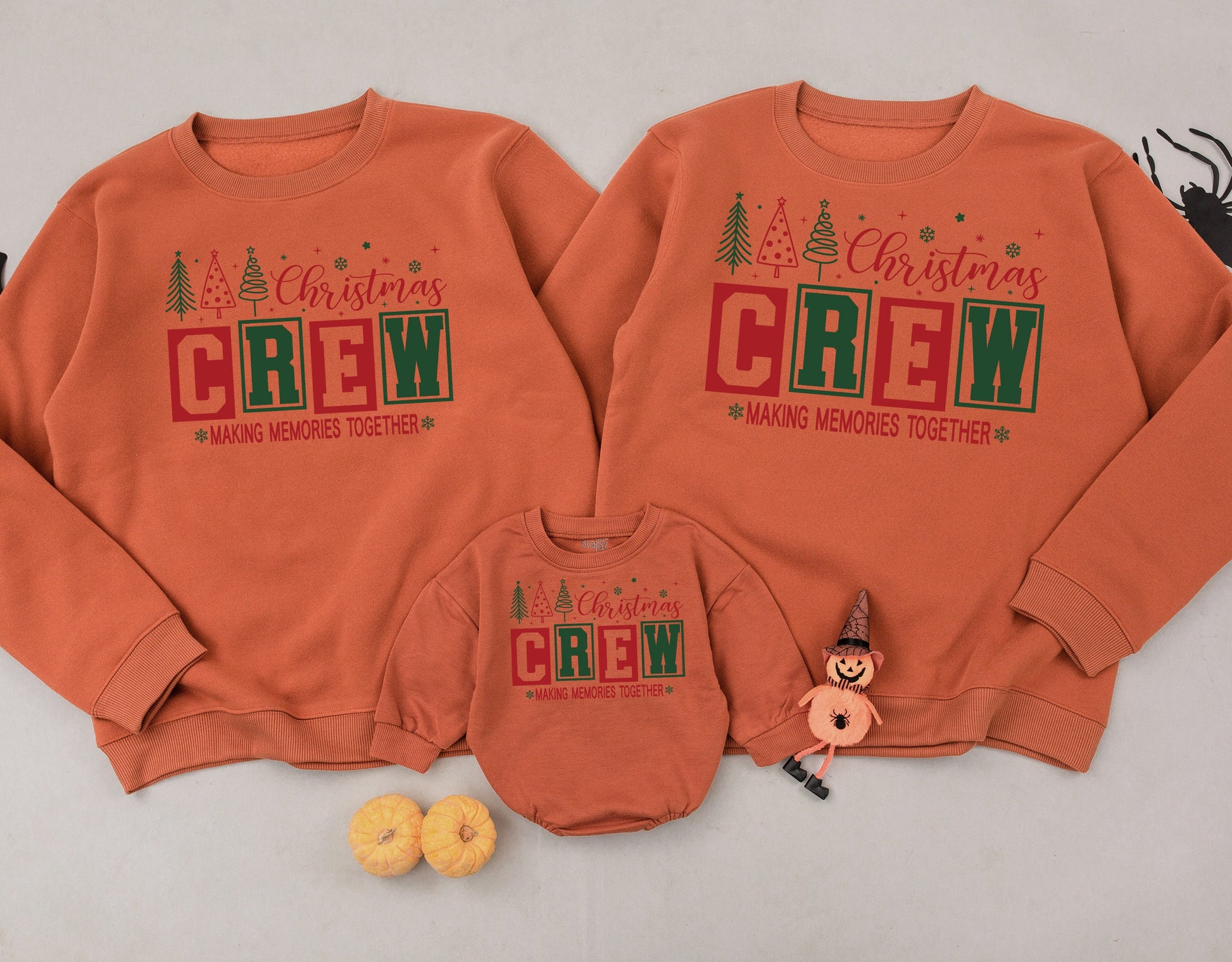 Matching Family Christmas Sweatshirts: Mommy & Me Holiday Outfit