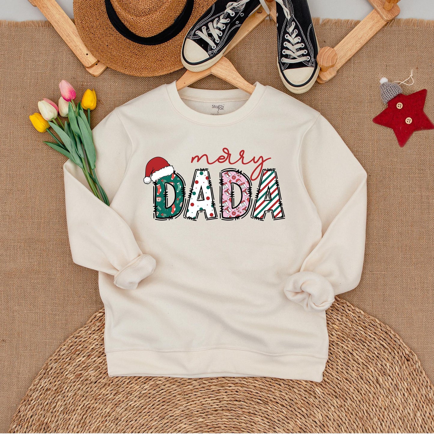 Festive Family Matching Christmas Sweatshirts for All Ages