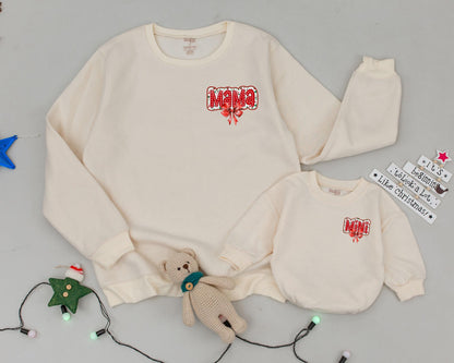 Vintage Christmas Sweatshirts: Matching Family Outfit & Holiday Gift