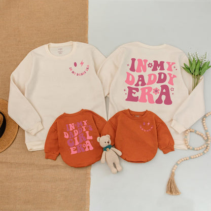 Daddy's Girl Matching Outfits: Custom Family Tee & Baby Romper Gift