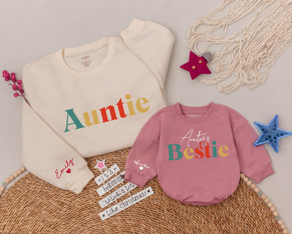 Auntie & Nephew/Niece Matching Tee – Perfect New Aunt Gift