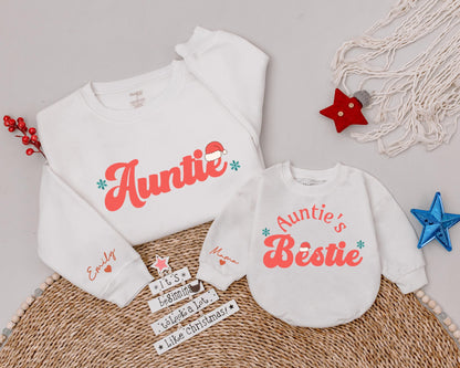 Auntie & Me Holiday Sweatshirts | Matching Christmas Family Outfits