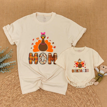 Thanksgiving Family Matching Shirts: Mommy, Me & First Thanksgiving