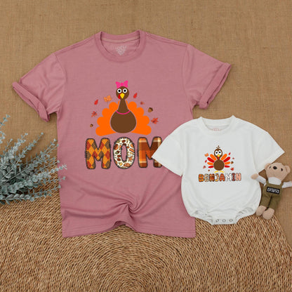 Thanksgiving Family Matching Shirts: Mommy, Me & First Thanksgiving