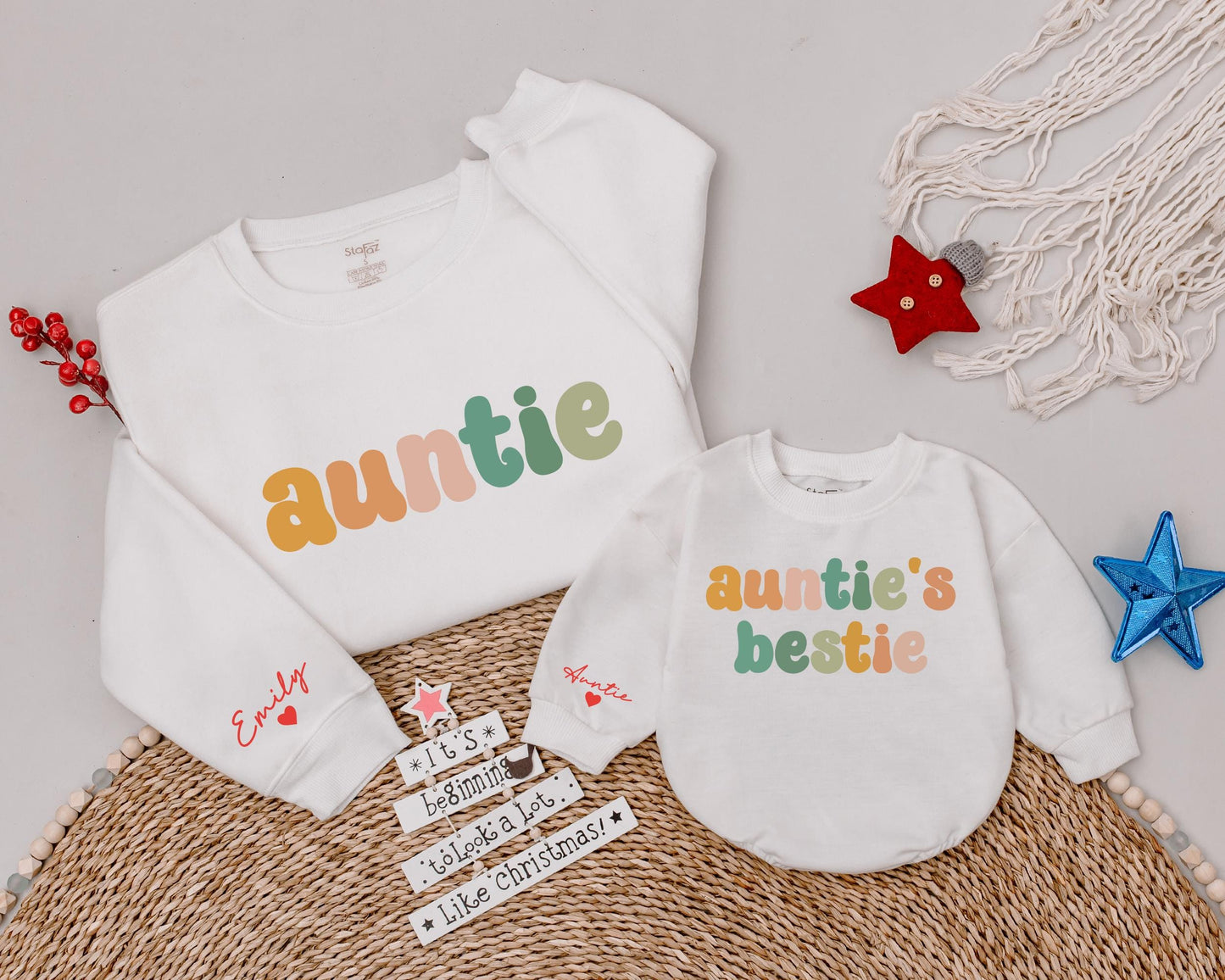 Matching Auntie & Me Sweatshirts: Perfect Gifts for Aunts & Family