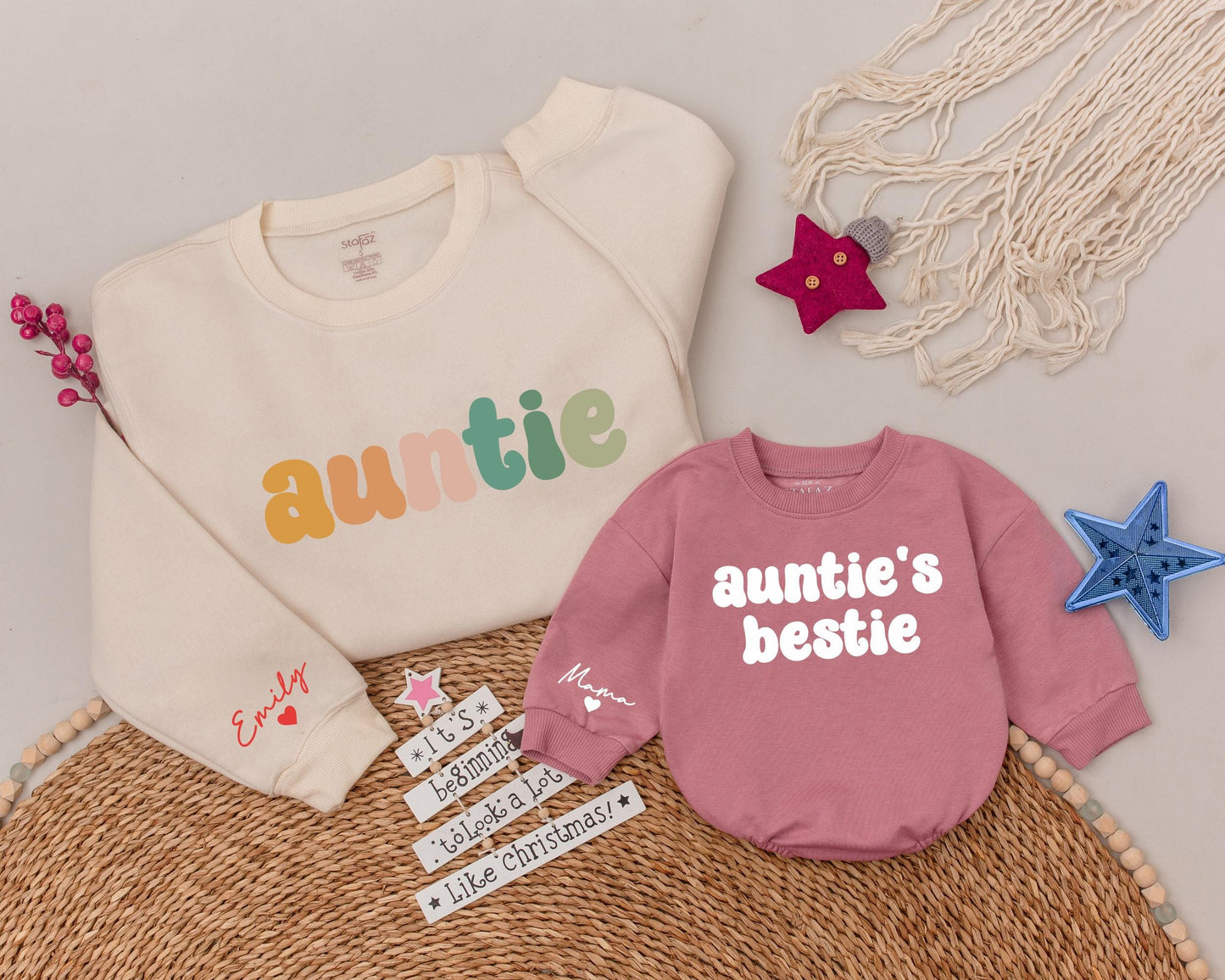 Matching Auntie & Me Sweatshirts: Perfect Gifts for Aunts & Family