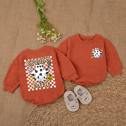 Ghostly Family Sweaters: Cute Halloween Matching Outfits for All