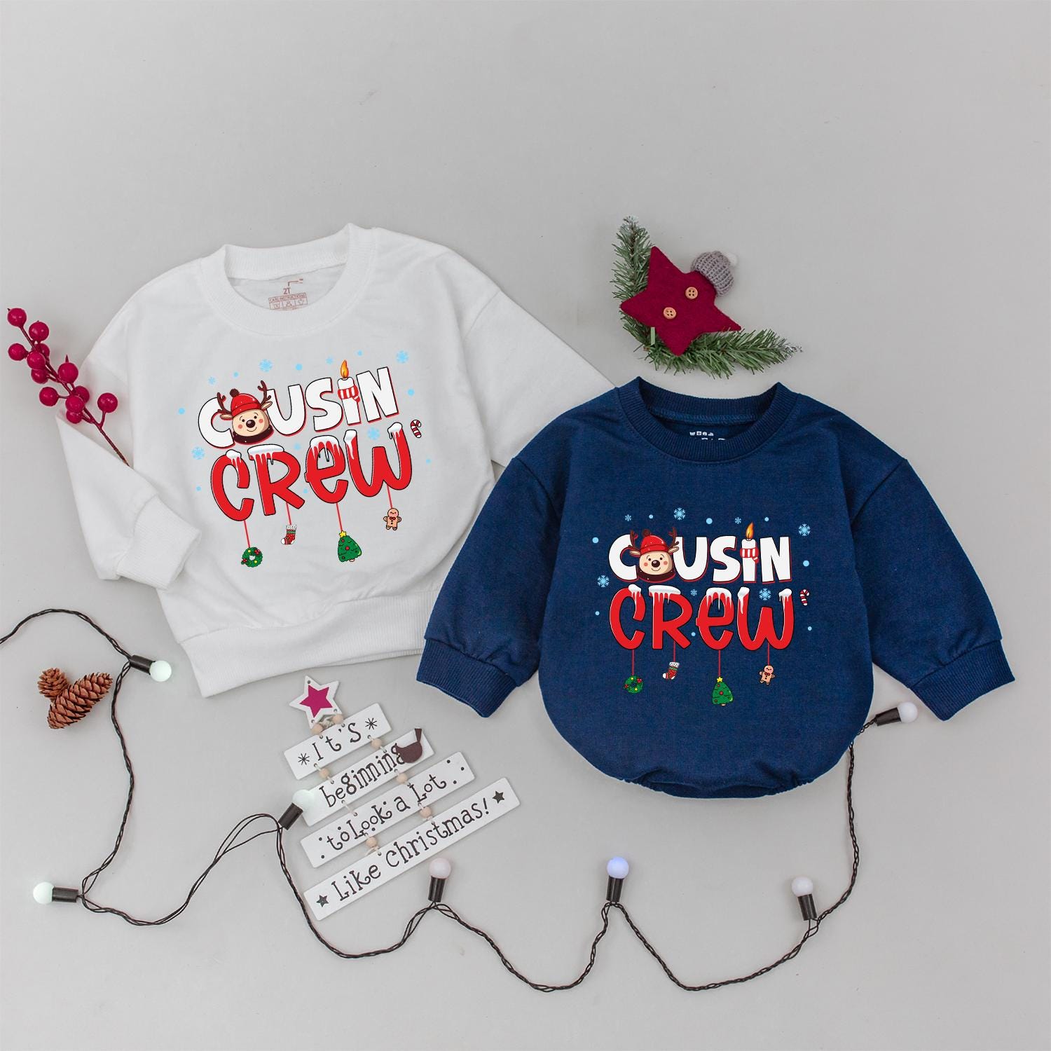 Matching Christmas Sweaters for Family & Cousins – Fun Holiday Wear