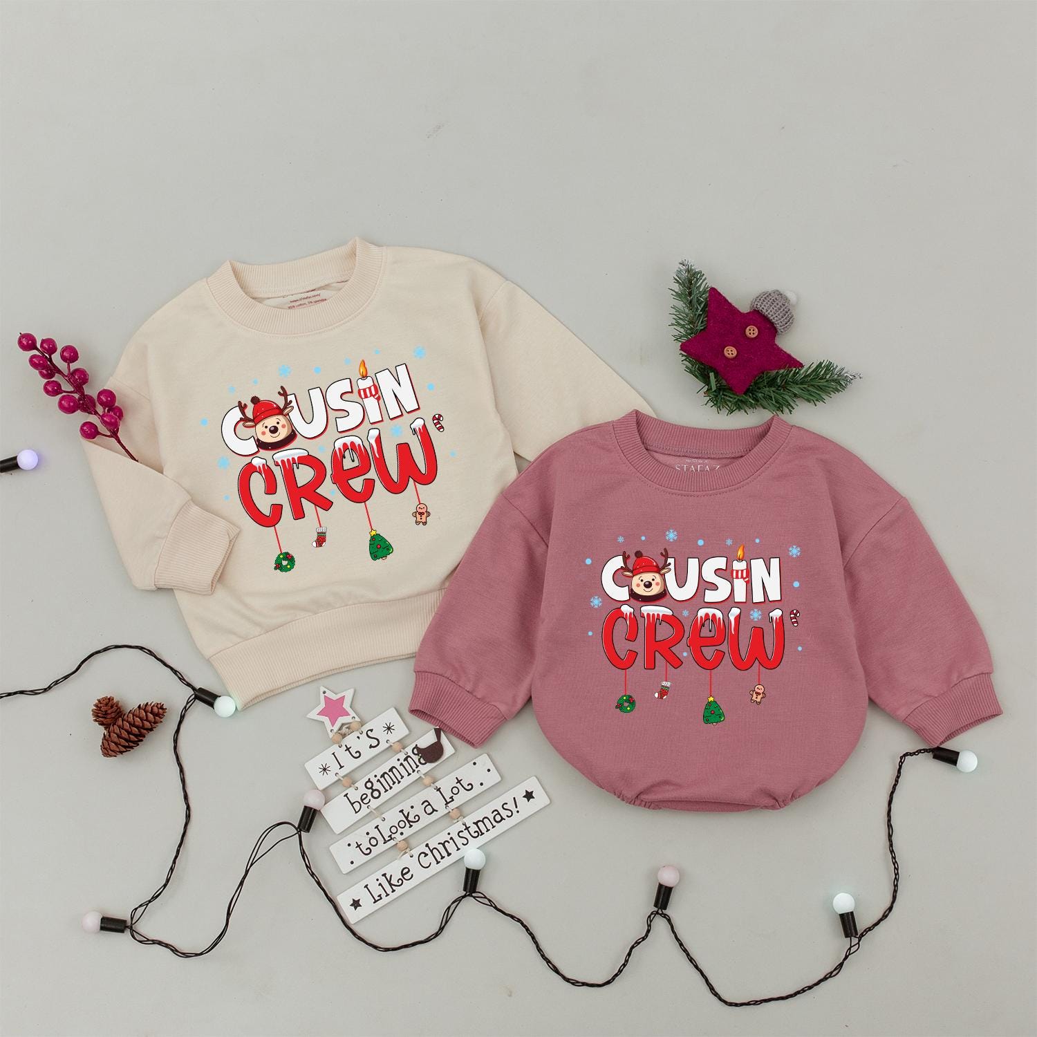 Matching Christmas Sweaters for Family & Cousins – Fun Holiday Wear