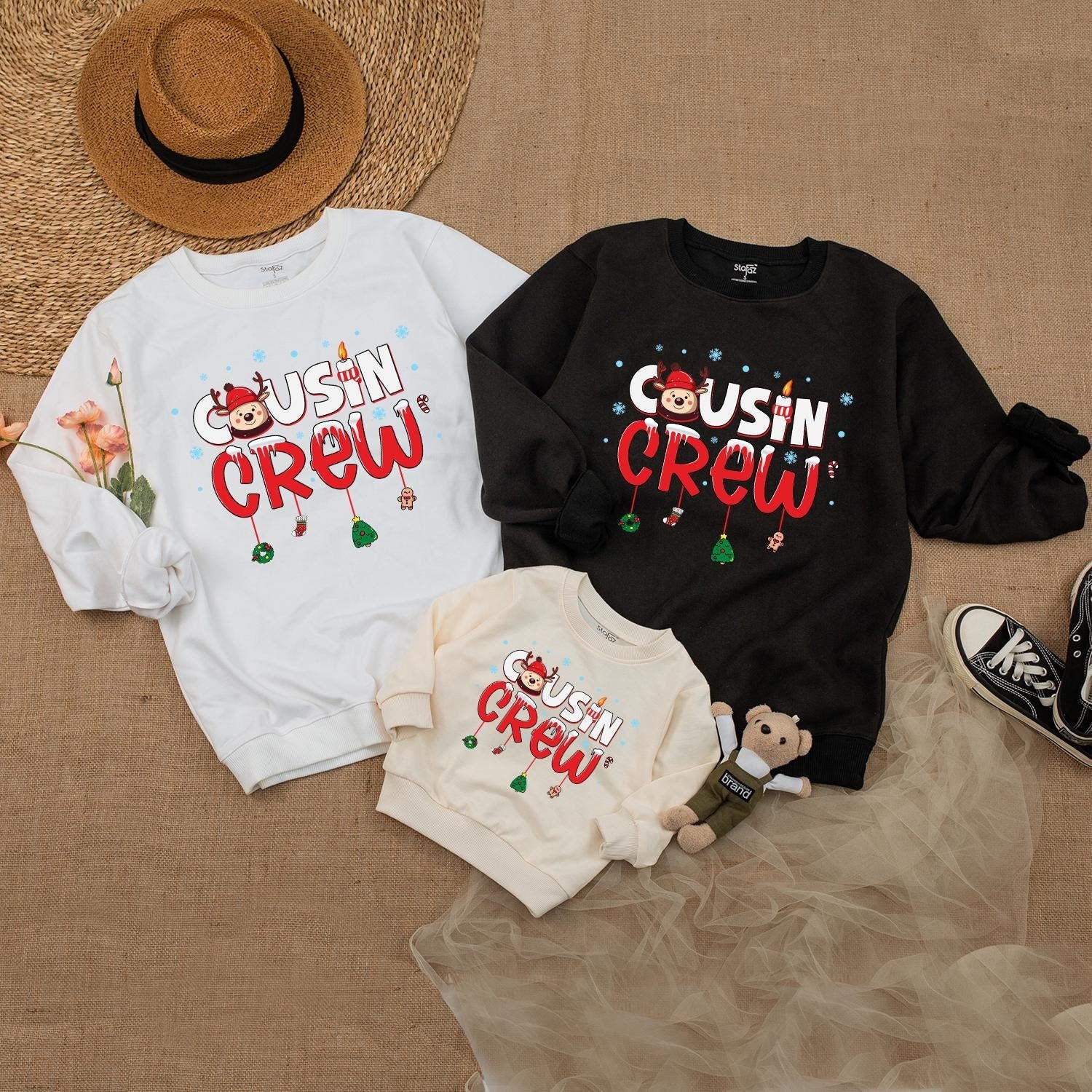 Matching Christmas Sweaters for Family & Cousins – Fun Holiday Wear