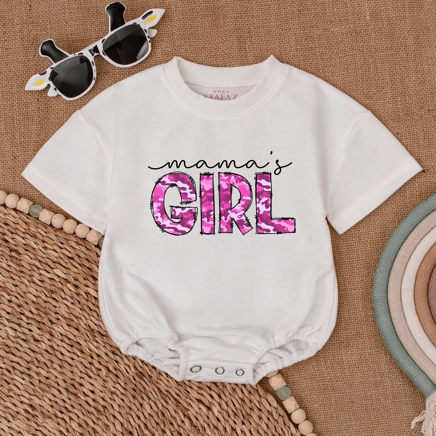 Baby Girl Bubble Romper: Perfect Mother's Day or Baby Shower Gift