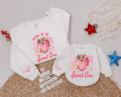 Berry Sweet 1st Birthday Shirt: Family Tee for Birthday Girl