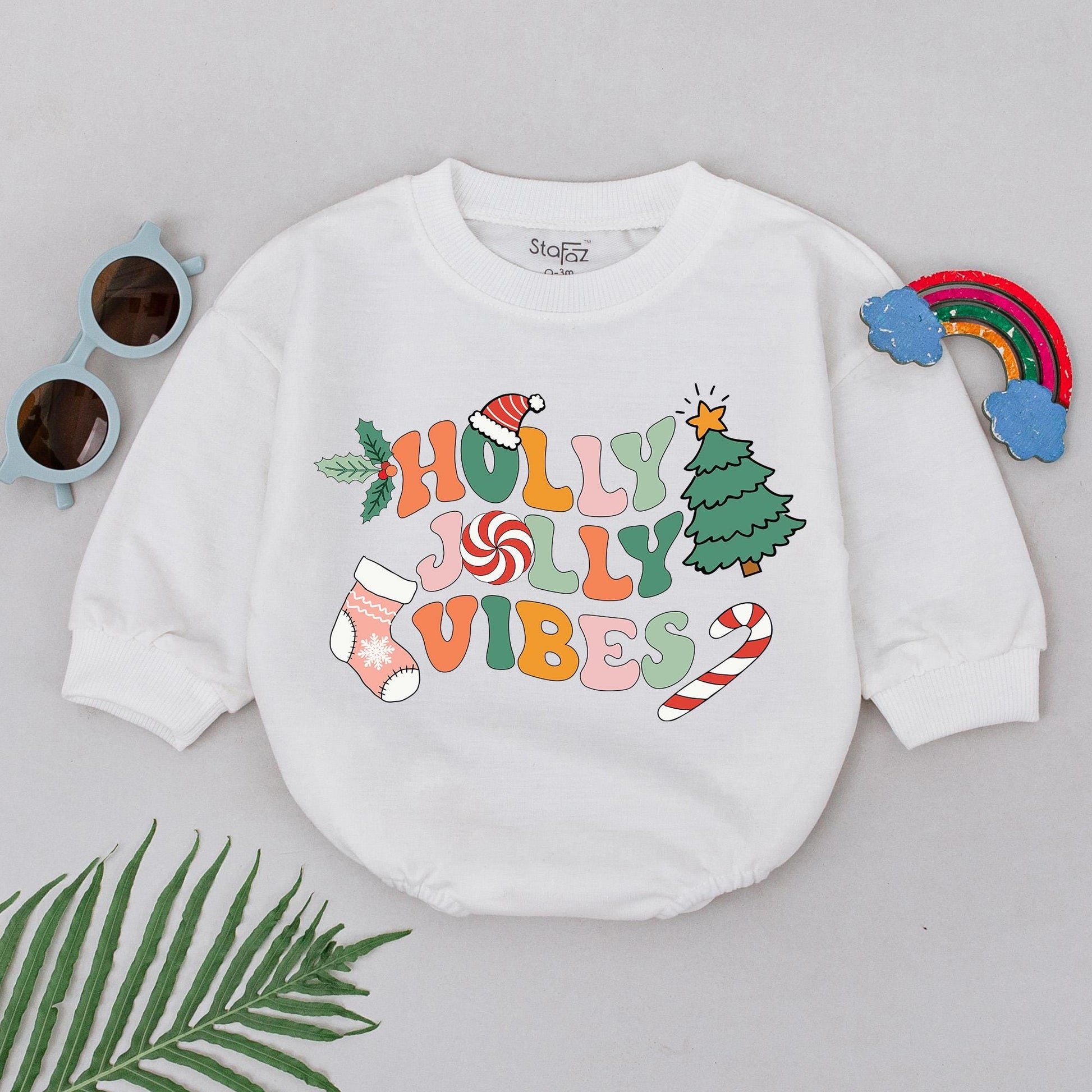 Baby’s 1st Christmas Romper – Perfect Baby Shower or Holiday Gift