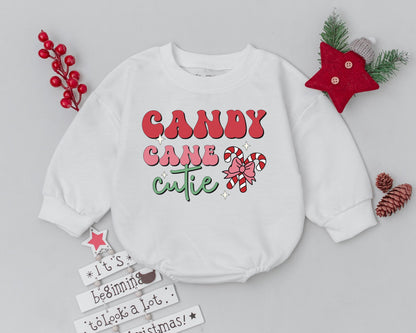 Vintage Christmas Baby Romper: First Xmas Outfit & Toddler Sweatshirt