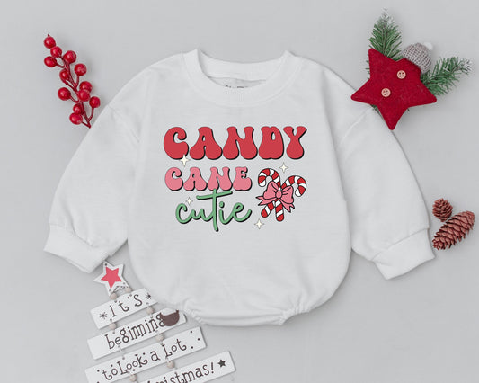 Vintage Christmas Baby Romper: First Xmas Outfit & Toddler Sweatshirt