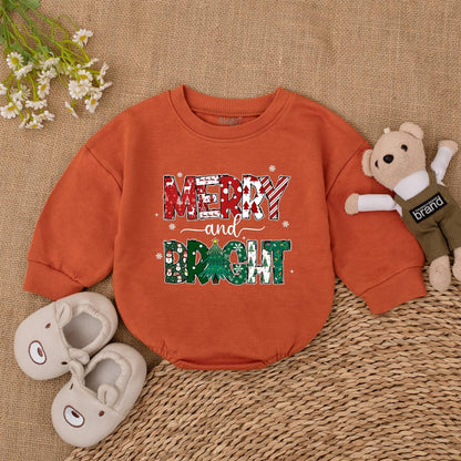 Festive Christmas Romper for Babies - Perfect First Holiday Outfit