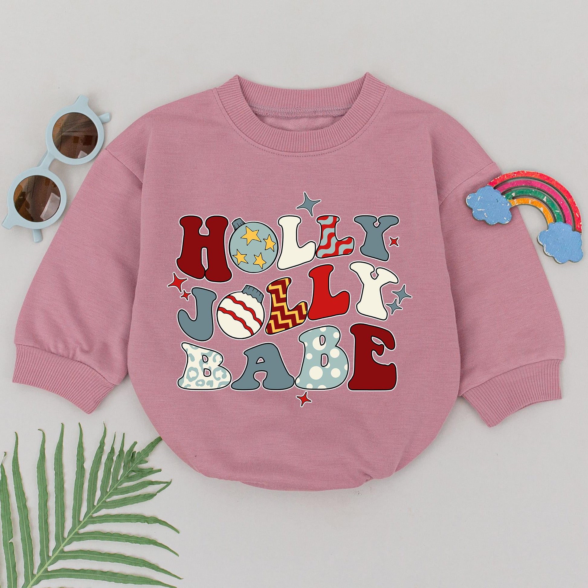 Festive Baby's 1st Christmas Romper: Personalized Holiday Outfit