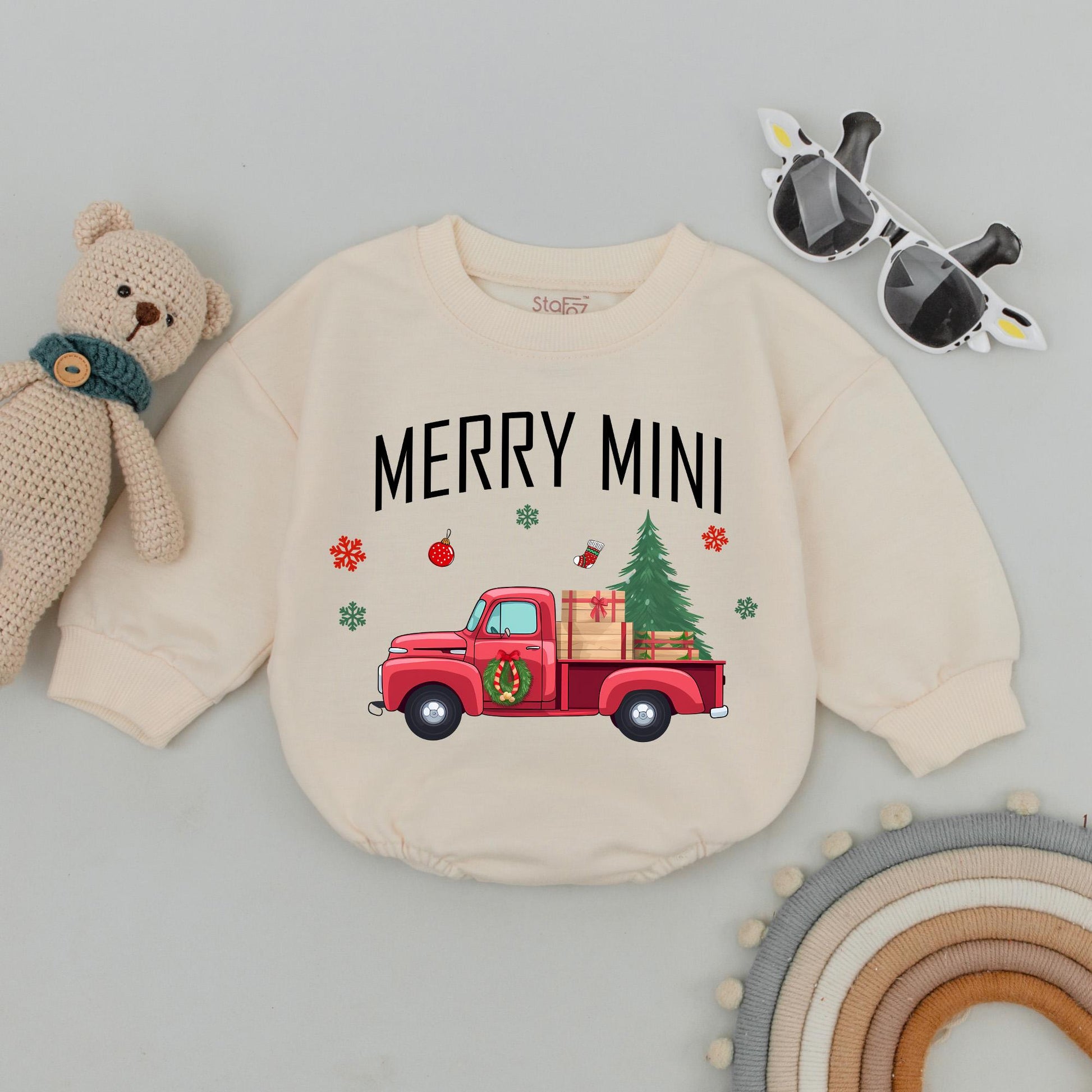 Matching Family Christmas Sweatshirts: Mama & Dada Mini Edition