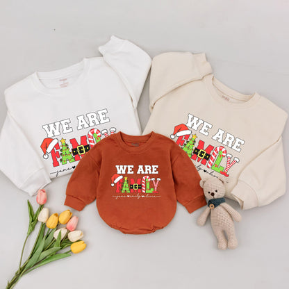 Matching Christmas Family Outfits: Personalized Holiday Sweatshirts