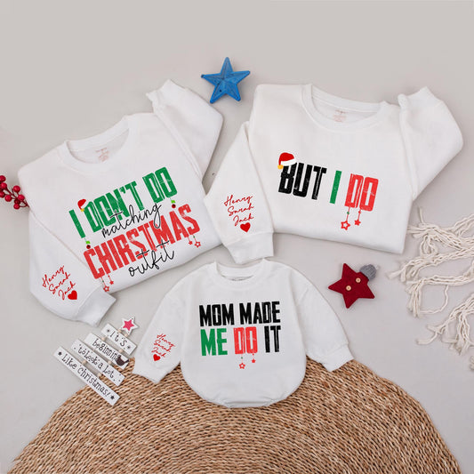 Matching Christmas Family Sweatshirt - Fun & Unique Holiday Outfit