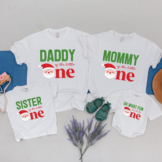 Matching Christmas Family Shirts: Baby's First Xmas Holiday Tees