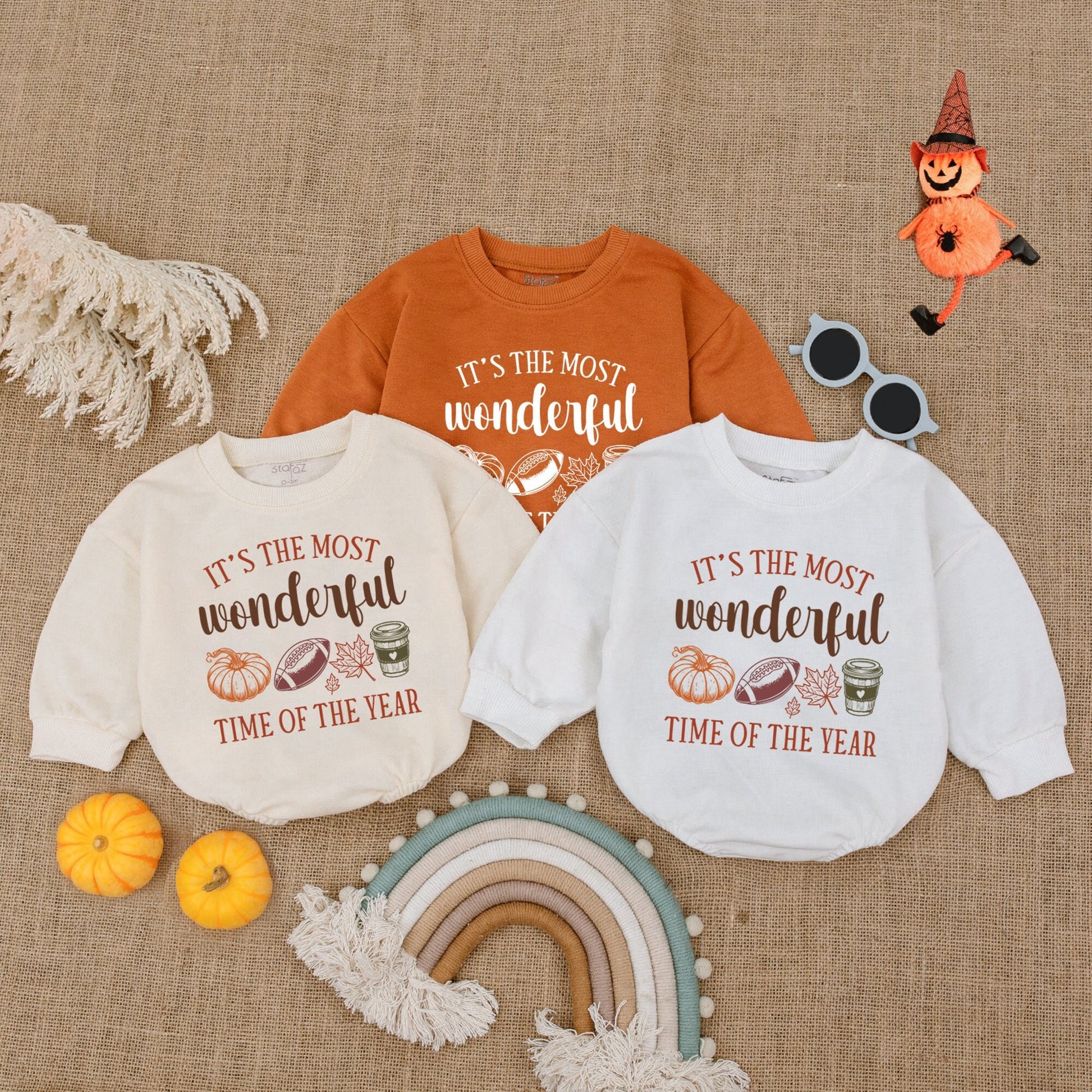 Thanksgiving Pumpkin Romper, Fall Baby Bodysuit, Newborn Outfit