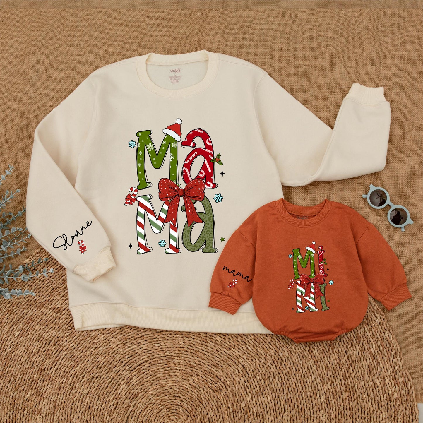 Festive Family Matching Christmas Outfits: Mama, Mini & More