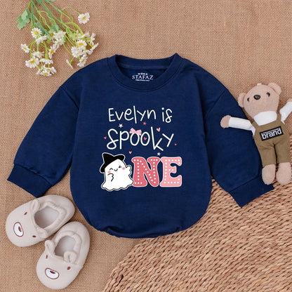 Spooky First Birthday Romper - Personalized Halloween Baby Outfit