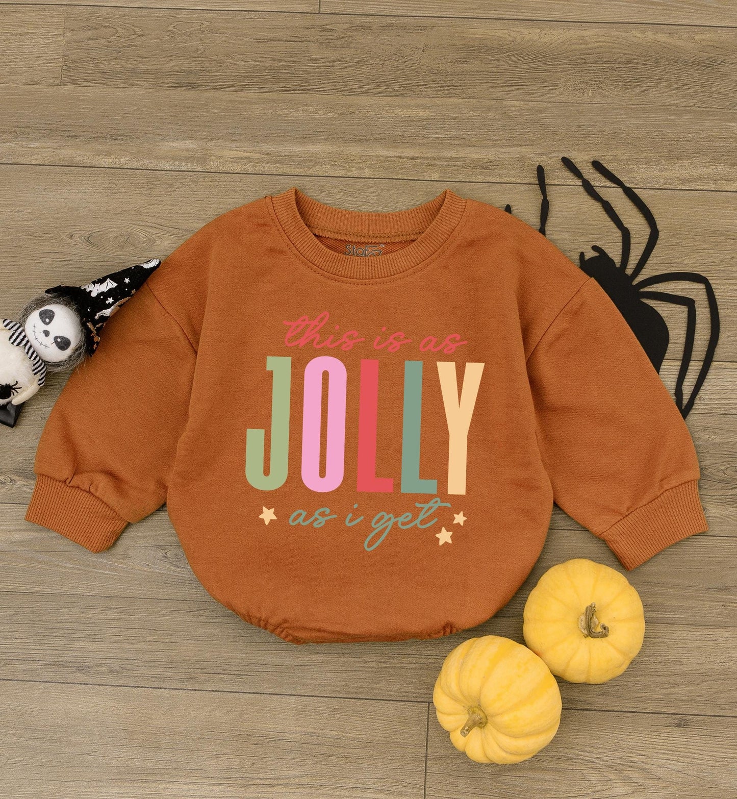 Jolly Xmas Baby Romper & Family Sweatshirts | Holiday Gift Ideas