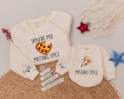 Dad and Me Matching Pizza Shirts - Cute Family Father’s Day Tees