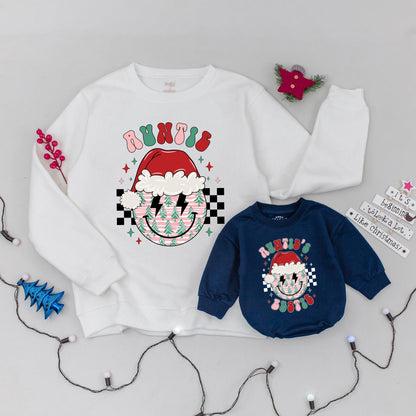 Auntie & Niece/Nephew Matching Christmas Sweaters – Trendy Gift  