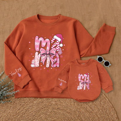 Mama and Mini Christmas Sweatshirts: Family Matching Holiday Outfits