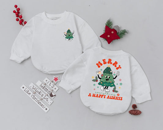 Vintage Santa Baby Romper: First Christmas Outfit & Baby Gift  