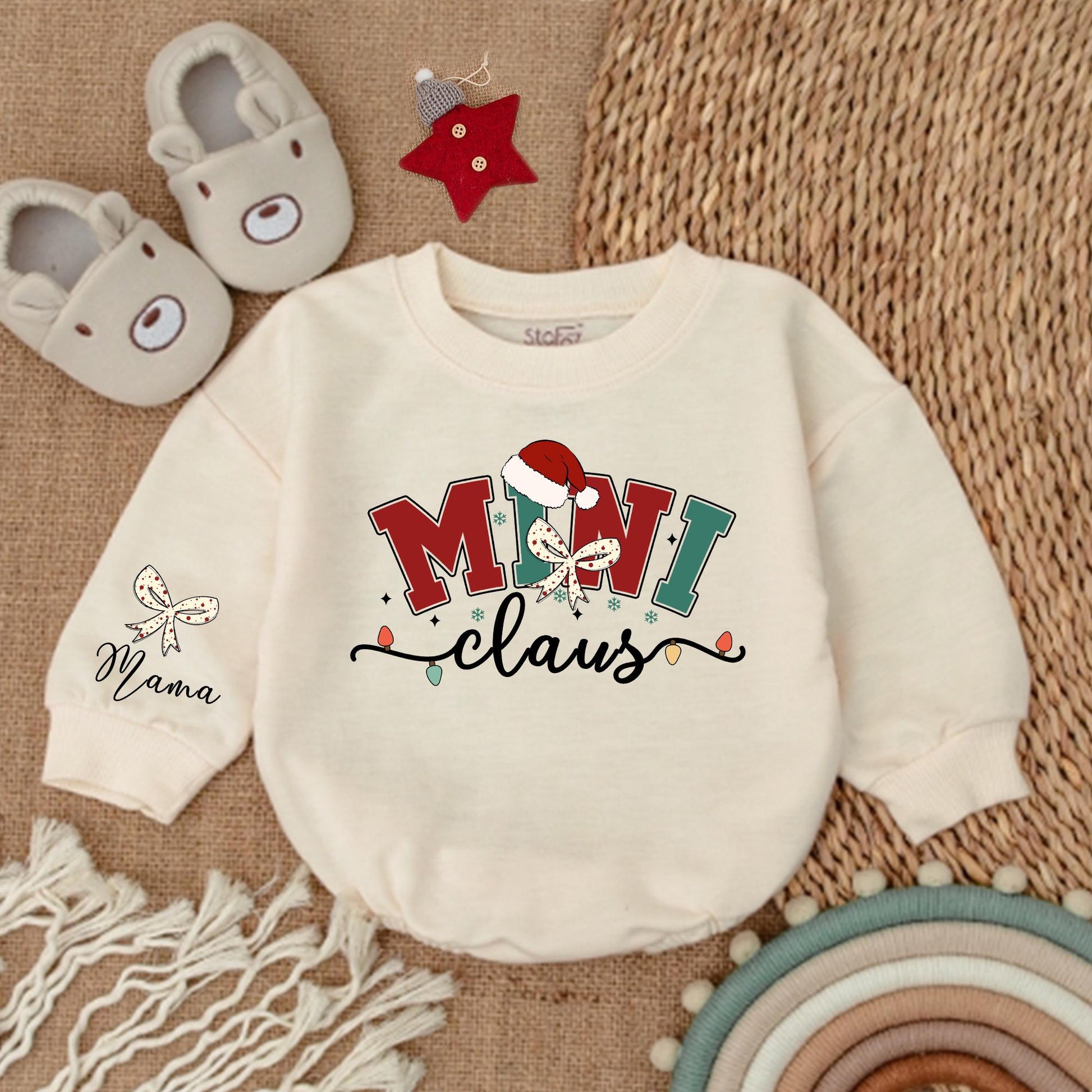 Festive Family Matching Christmas Sweatshirts for All Ages