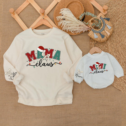 Festive Family Matching Christmas Sweatshirts for All Ages