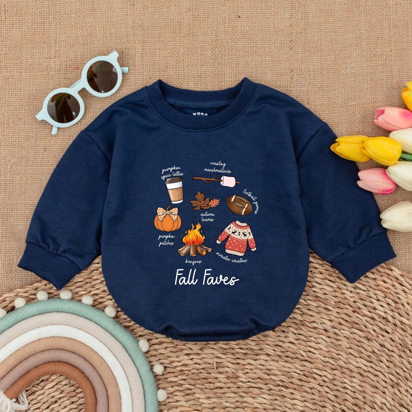 First Thanksgiving Romper, Cute Baby Outfit, Fall Baby Shower Gift