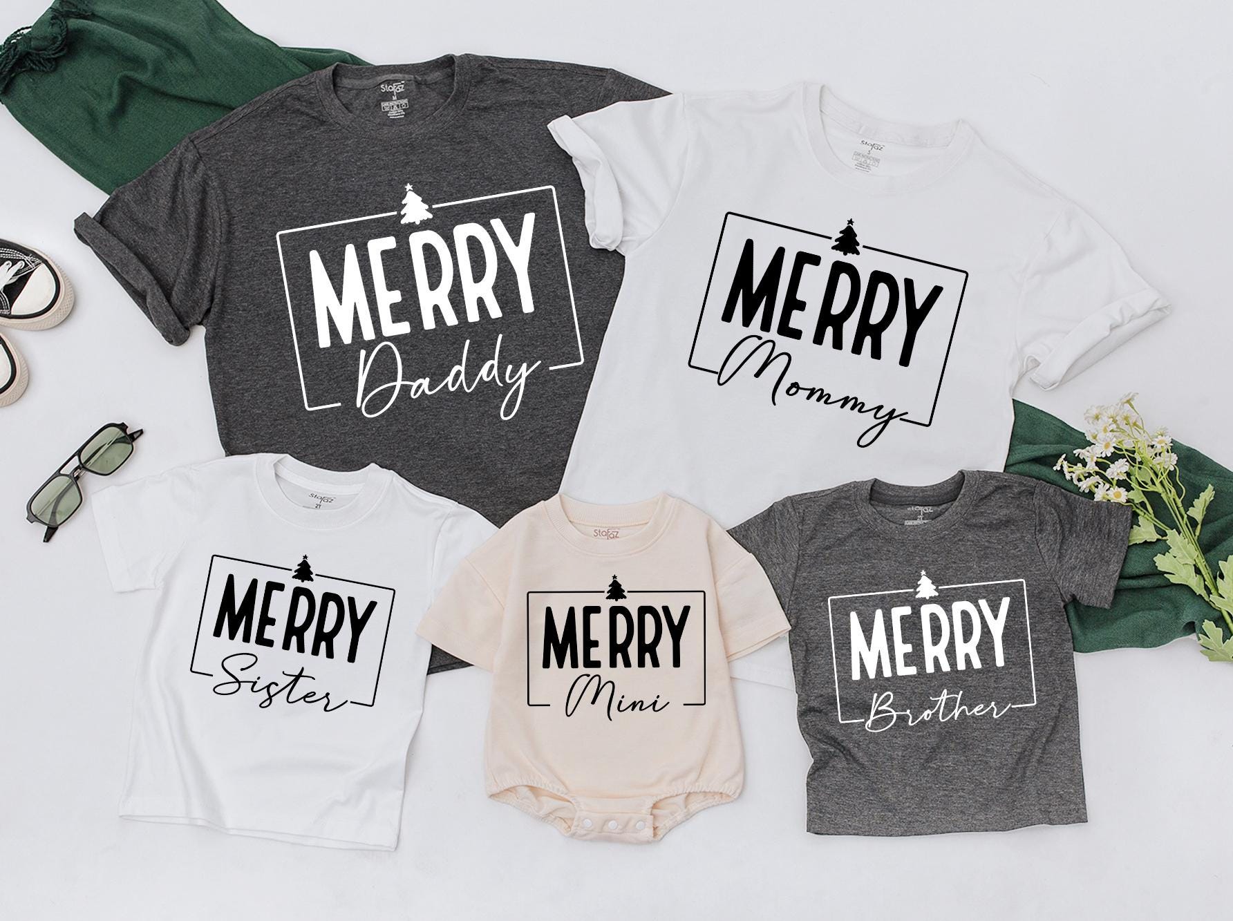 Festive Family Xmas Shirts: Custom Tees & Matching Holiday Outfits