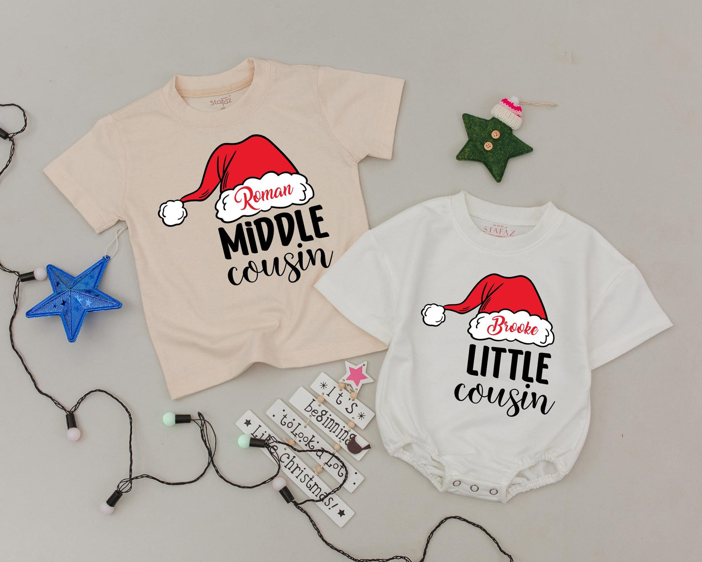 Holiday Cousin Crew Shirts: Personalized Family Christmas Outfits