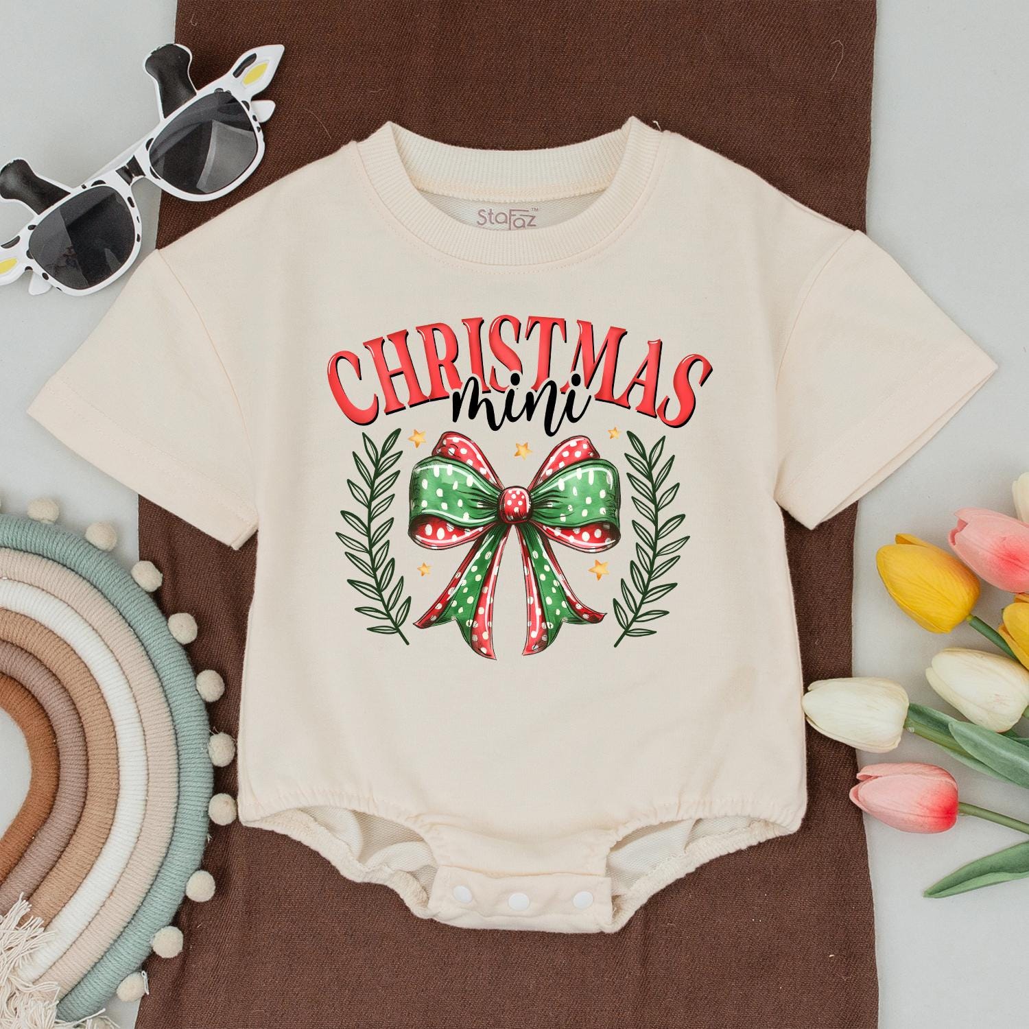Matching Christmas Mom & Baby Outfits, Perfect Baby Shower Gift