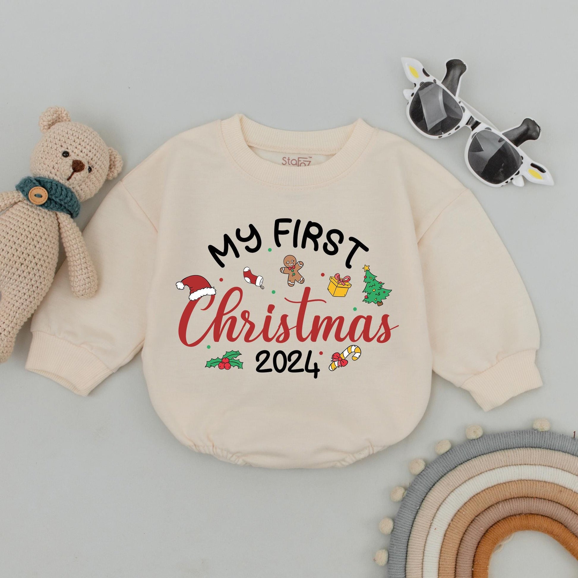 Festive Family Sweaters: Mommy & Me, First Xmas as Parents Gift