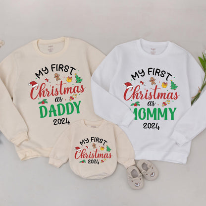 Festive Family Sweaters: Mommy & Me, First Xmas as Parents Gift