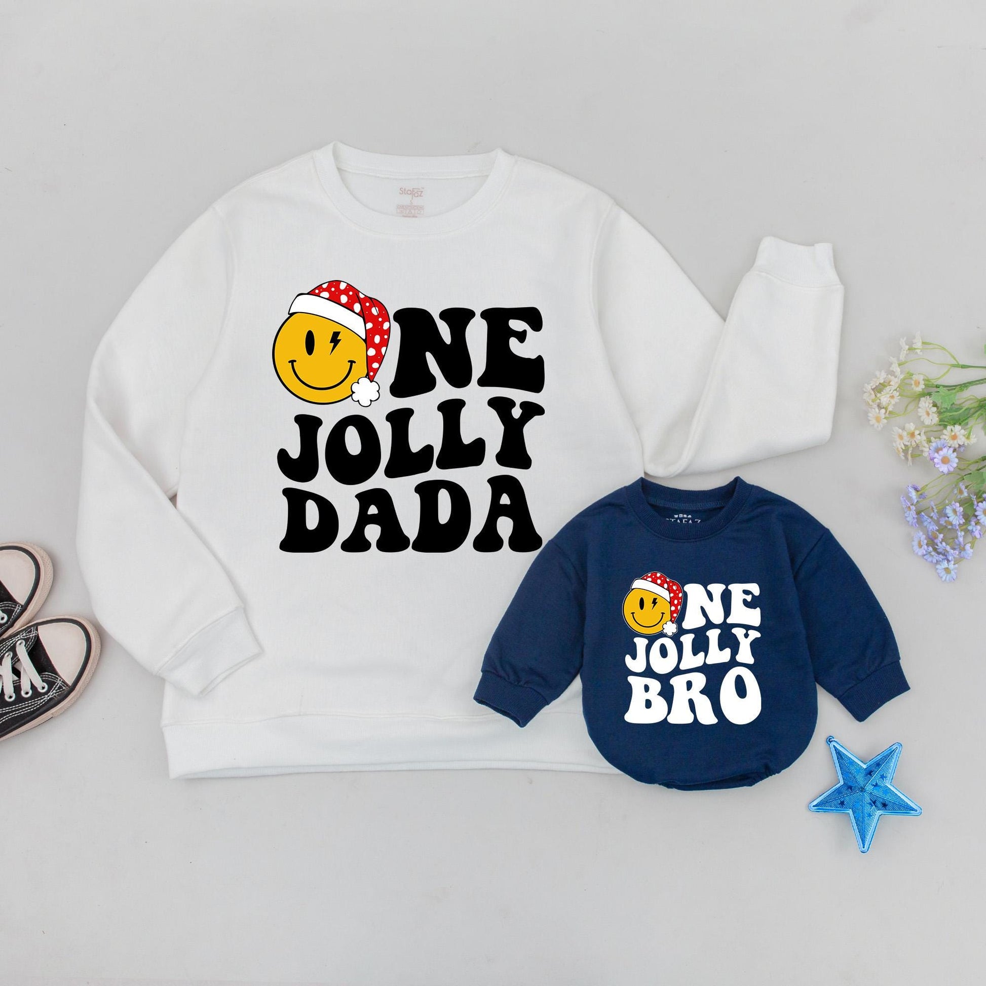 Festive Family Christmas Sweatshirts: Matching, Mommy & Me Outfits