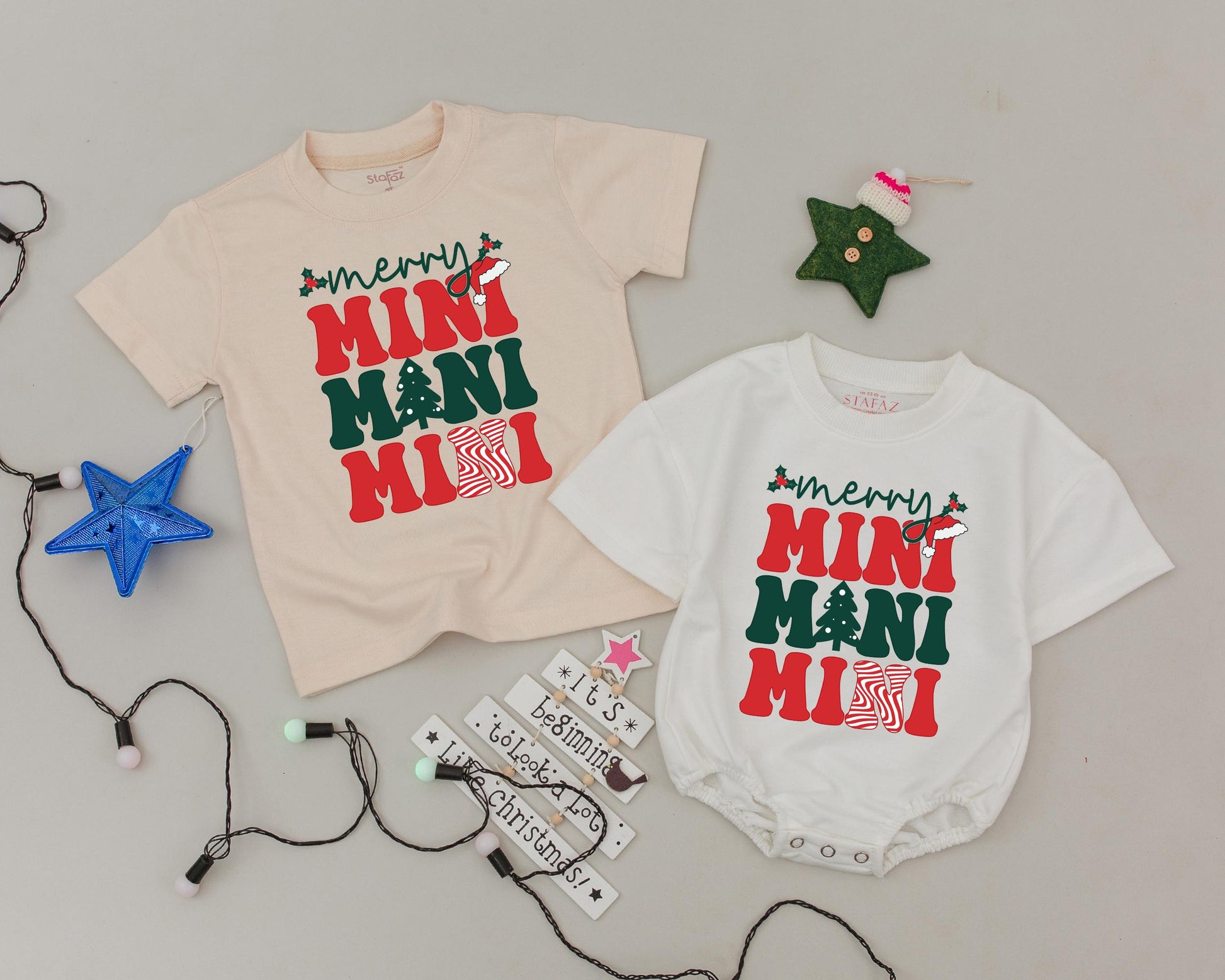 Matching Family Christmas Shirts, Personalized Holiday Outfits, Vintage