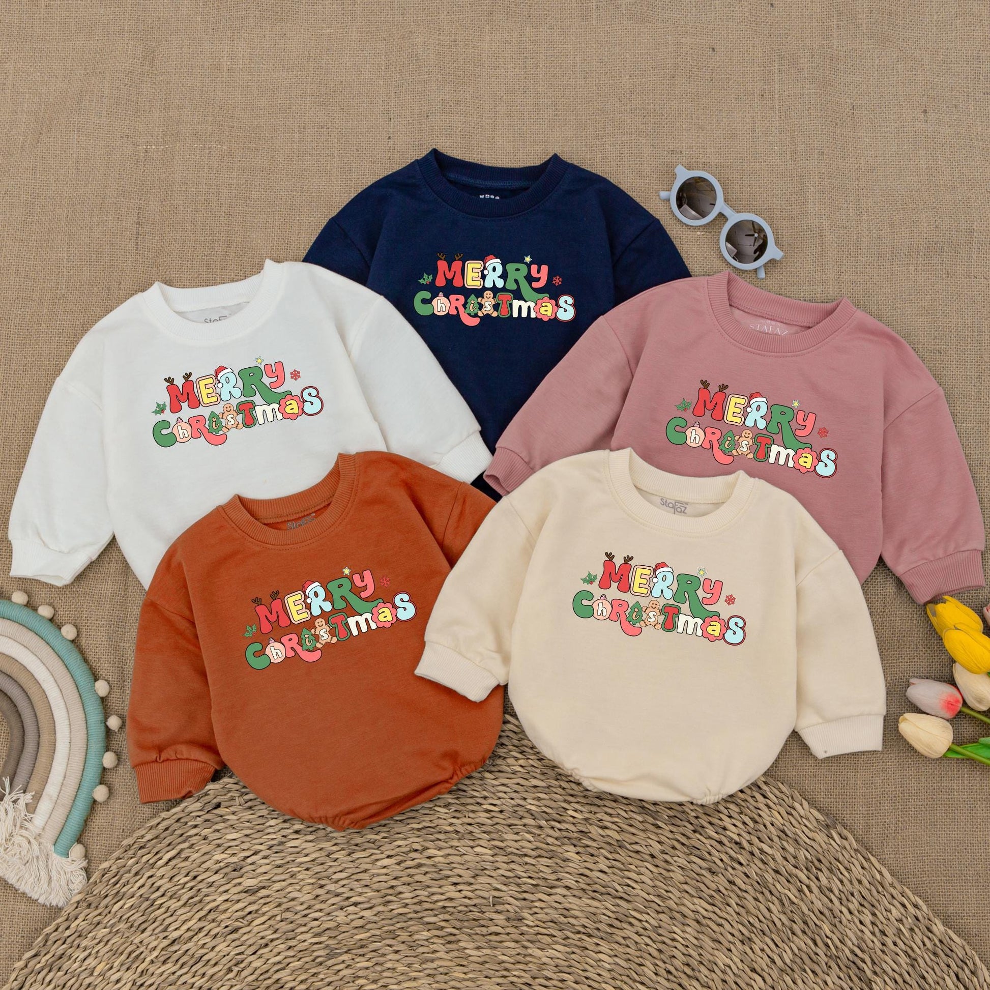 Festive Baby Romper: My First Christmas Outfit & Newborn Gift