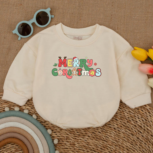 Festive Baby Romper: My First Christmas Outfit & Newborn Gift