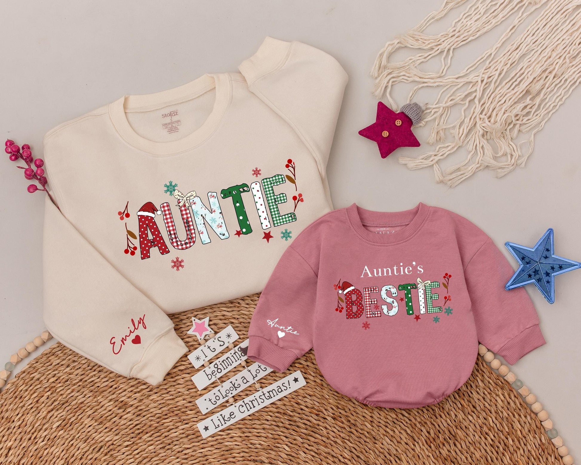 Auntie & Me Christmas Sweatshirts: Perfect Gifts for Family Joy