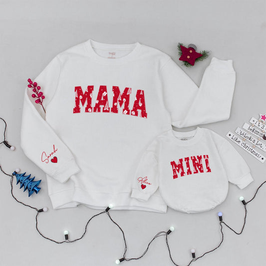 Trendy Family Christmas Sweaters: Personalized Gifts for Mom & Baby